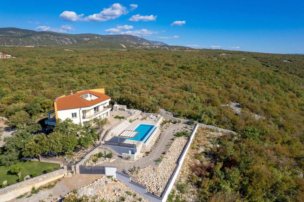 Luxury Villa Ostro With Pool & Krk Bridge View Kraljevica Esterno foto